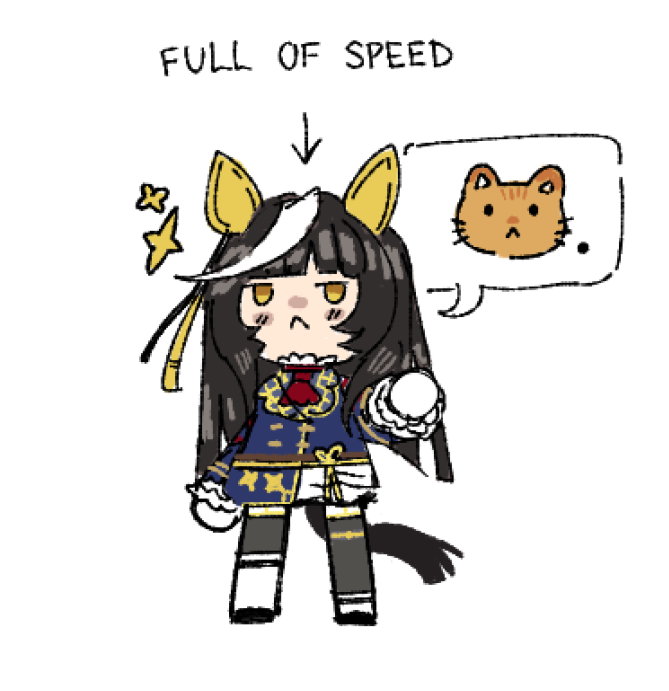 DonPerip's tweet photo. today's doodle... calstone light o from umamusume! https://t.co/qlzG0P0jPF