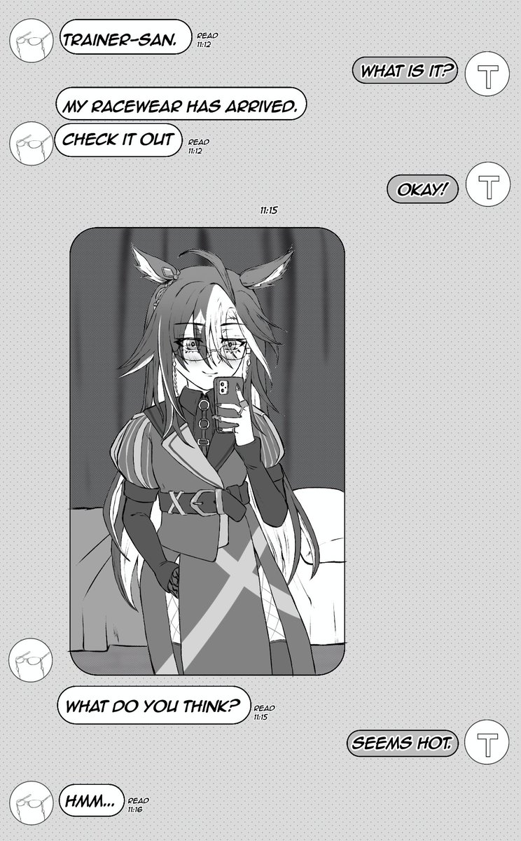 Kaeru_loscann's tweet photo. [Manga]

Dream Journey's Love-Come is a joke

(Chapter 2 - Racewear commemoration)
1/2

#umamusume #ウマ娘 https://t.co/DNP3w7oVcO