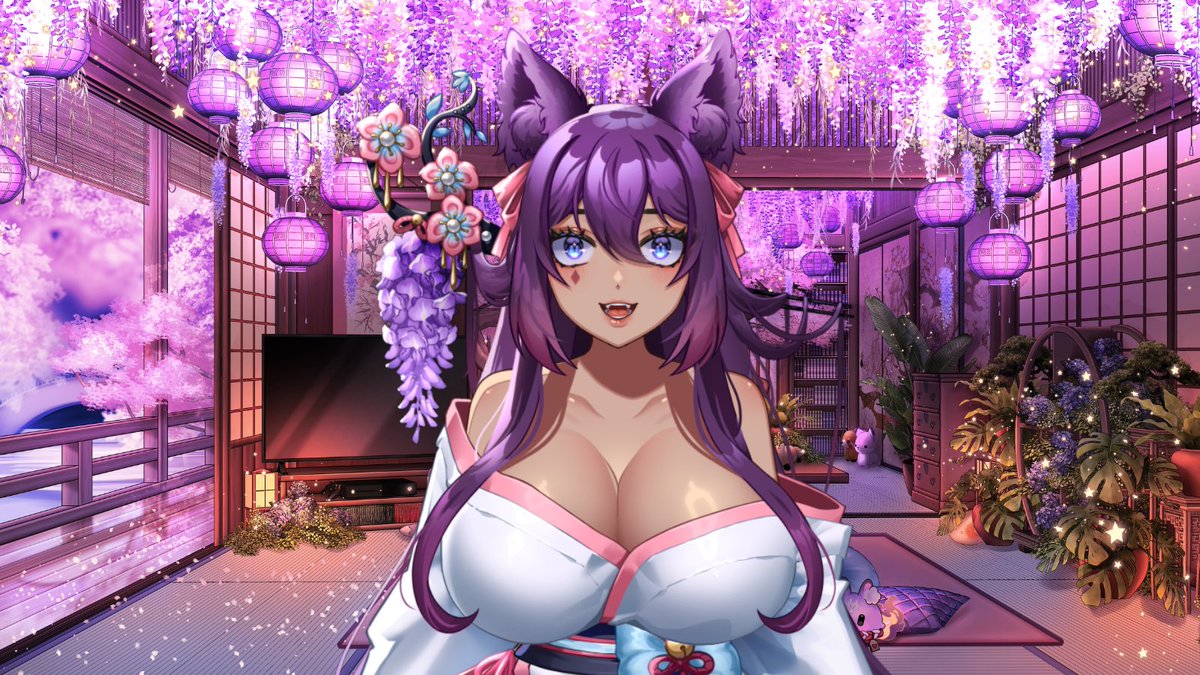 Naki 🐺⛩️💫 Wolf Vtuber tweet media
