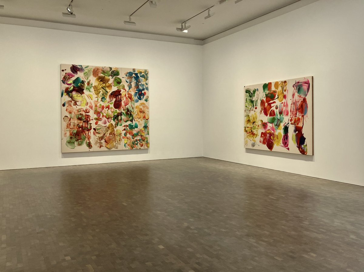 ロンドンのPACEで岡崎乾二郎の個展を拝見。昨年の都現美の個展には伺え