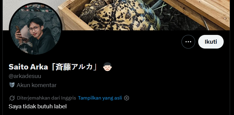 Indoagainst's tweet photo. anjay pake foto gua :D 
bebas lah nih anak mau di RP atau di bully https://t.co/p4YHiGtgOA