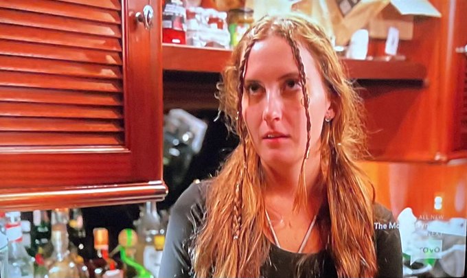 tennis_buff's tweet photo. I am not a man, but I would think that any man would be afraid of Jen. She is either delusional or trying to convince Luke they are "on the same page" to trap him with her psycho show. #belowdeckmed https://t.co/neLzYsXqpJ