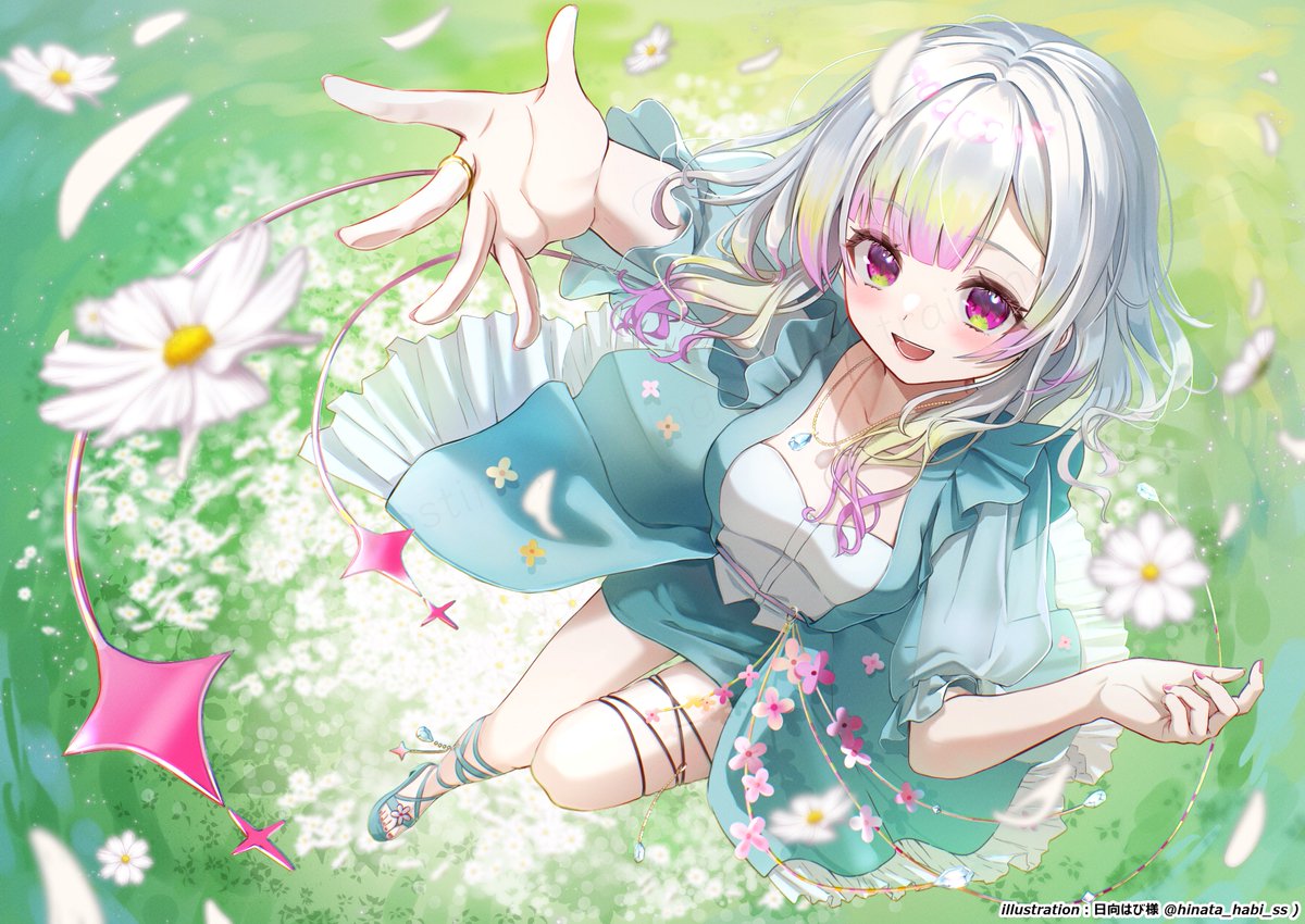MarehaYura's tweet photo. まれは〜ぃ*(おはよう の意) #おはようVtuber
見て！見て！ Skebで
日向はび様( @hinata_habi_ss )に
超さわやかな稀波を撮っていただきました🍃✨
(公開にお時間かかってすみません💦)

なんと！このお写真にぴったりの
歌ってみた動画も用意しました！
本日20時Youtubeで公開！ぜひお楽しみに！ https://t.co/0ju17hRvfV