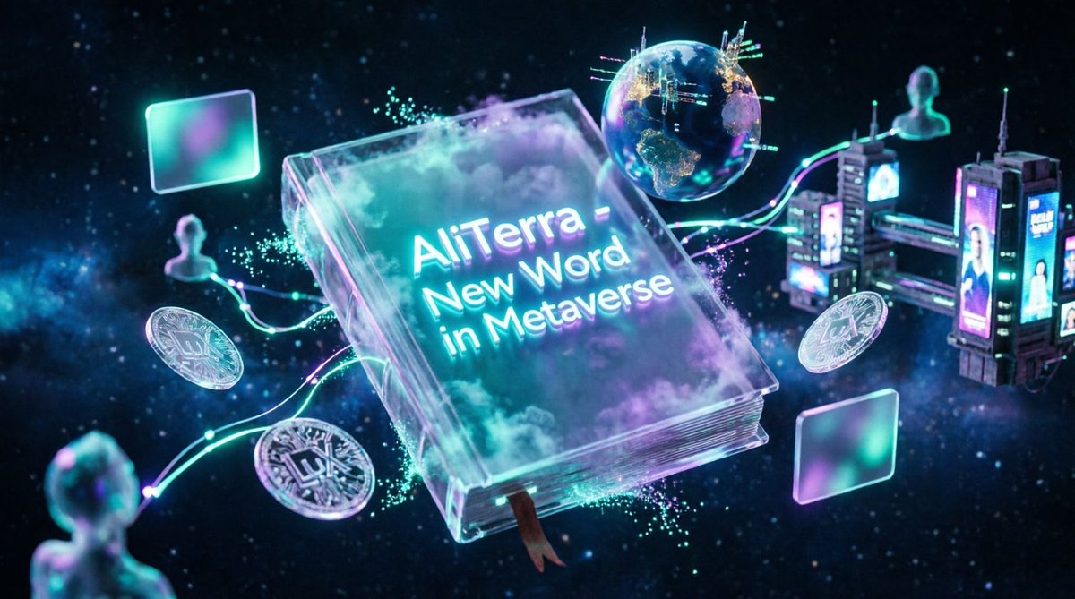 AliTerra_Meta's tweet photo. Metaverse buzzword? No. AliTerra is the NEW WORD. Not VR goggles. Not empty virtual land. A living economy where your taps become tokens, tokens become assets, assets become legacy. The next chapter is being written now. 📖🌐 #AliTerra #NewMetaverse #Web3 https://t.co/k6HEHFuFcB