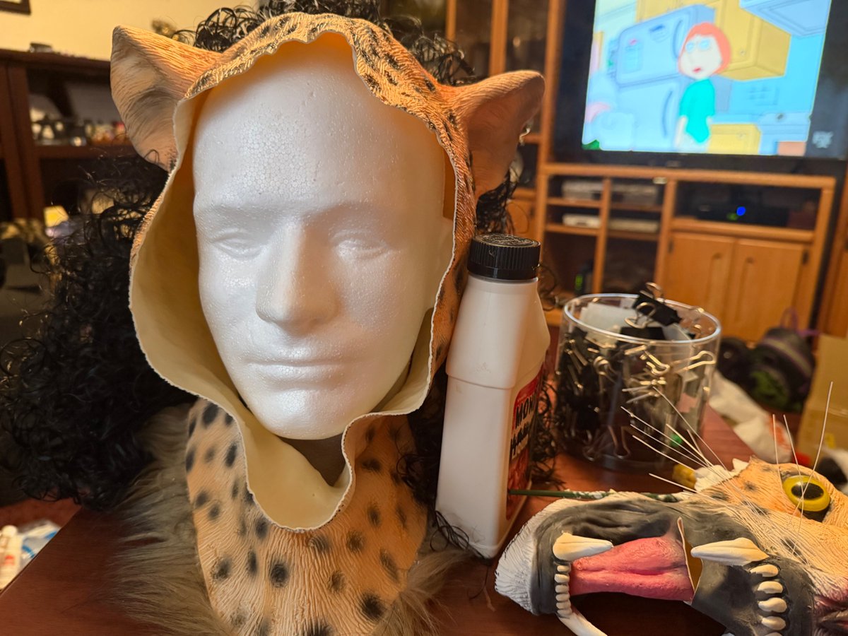 MasterJNathan's tweet photo. Enies Lobby version of Lucci’s Leopard Form in the works; excited cause without the flame hair/Awakened Arch, this will be much lighter and easier to move in.  

#RobLucci #OnePiece https://t.co/dN3Xjl1pTr
