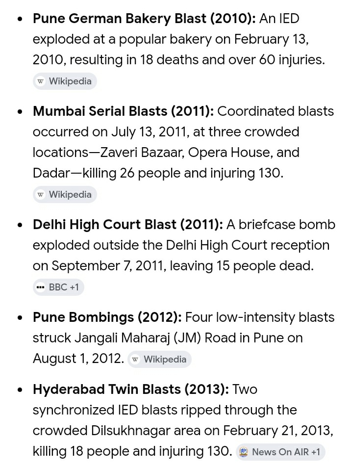 meanievile's tweet photo. The fixed match theory is indeed something. In fact, going by the series of bomb blasts during the UPA2 era, it seems more like the other way round where the intention could have been to destabilise the government with subterfuge by an anti Congress eco system within the Govt. https://t.co/bIeTXvqKqO