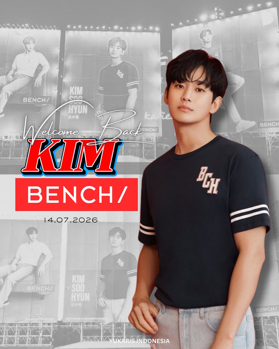 yukaris_ina's tweet photo. WELCOME BACK KIM SOOHYUN

#어서와김수현_보고싶었어
#KIMSOOHYUNxBENCH_AGAIN 

#KimSooHyun #김수현 #金秀賢 #キムスヒョン #คิมซูฮยอน https://t.co/wnWR5YDps2