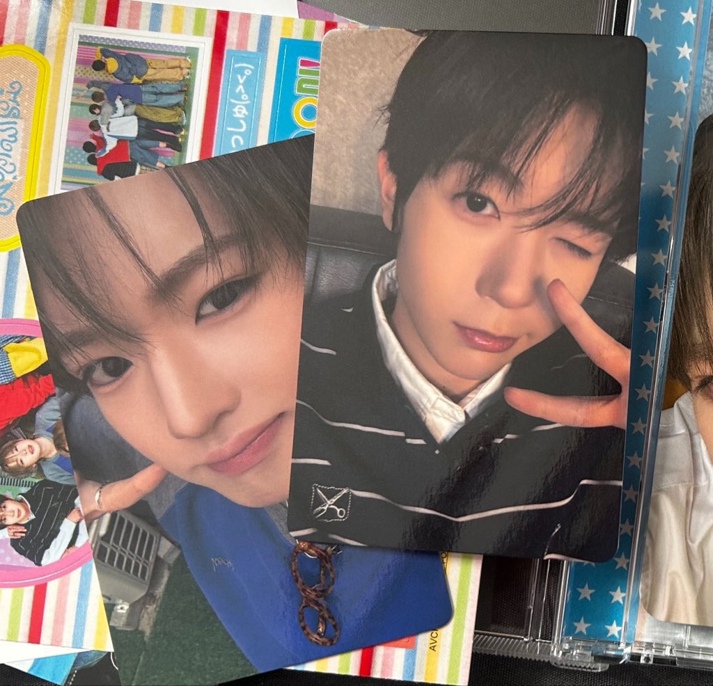 yushiagenda's tweet photo. photocards from yo-i-don and boy meets girl album are out????? https://t.co/A4ppPw8vOH