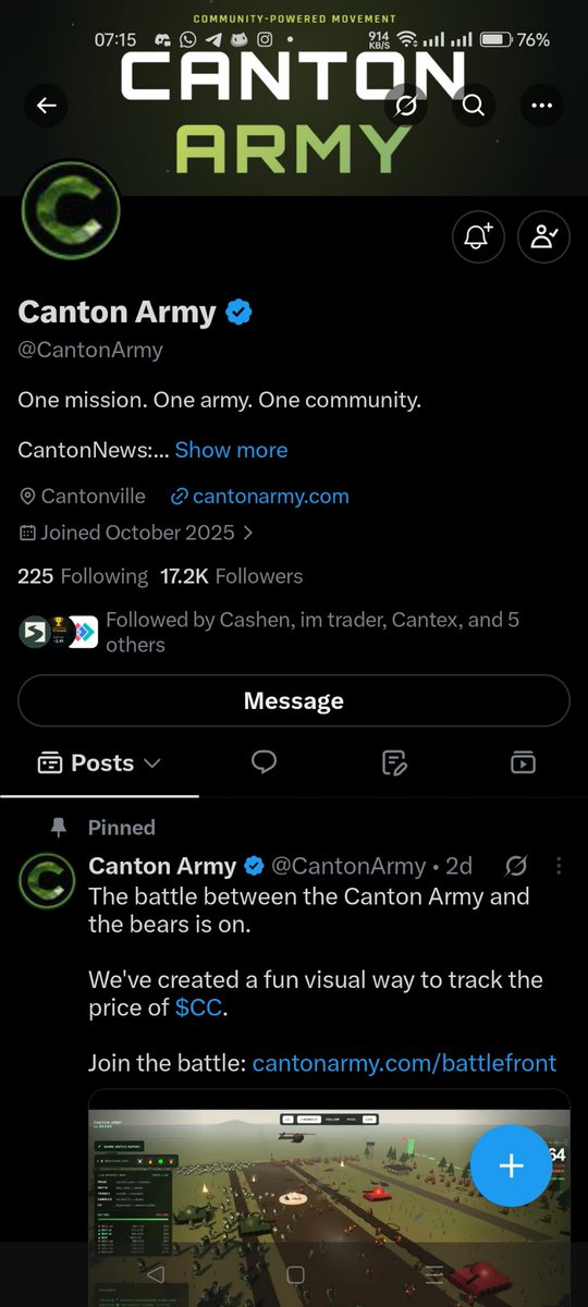 CryproM48791's tweet photo. @CantonArmy donee🔥
gCashen
gCanton https://t.co/TNeKFoL9pP