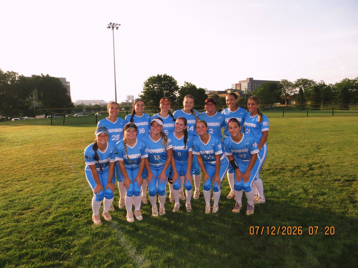 olivia_jaromin's tweet photo. In a hard fought loss, the 2026 summer season with @Bombers08Baird has came to an end. I’m so grateful for all the memories with these AMAZING girls. Lots of great things to be proud of, and I CANT wait for the fall! 🖤🤍🩵
BA:0.538
OPS:1.764
H:35
💣:10
RBI:38
🚶🏽‍♀️:5
40 PO on 42 TC https://t.co/PazOdl9N9v
