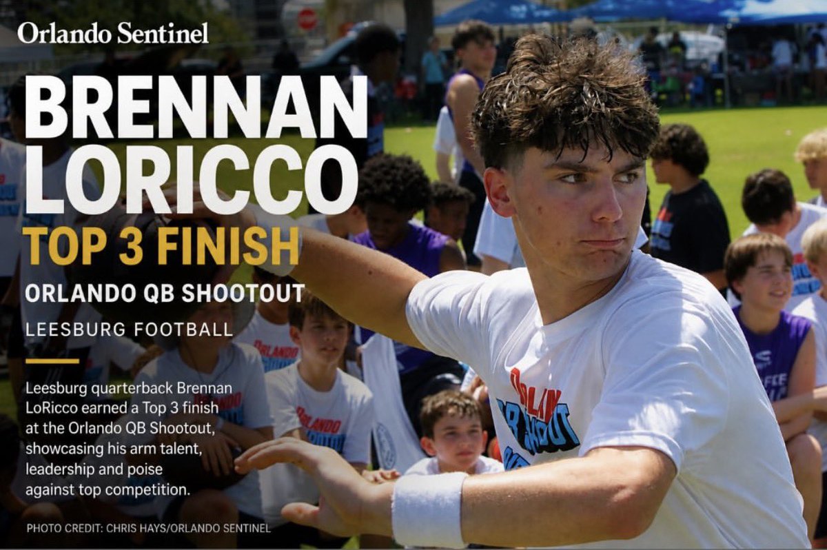 Brennan LoRicco QB #13 tweet media