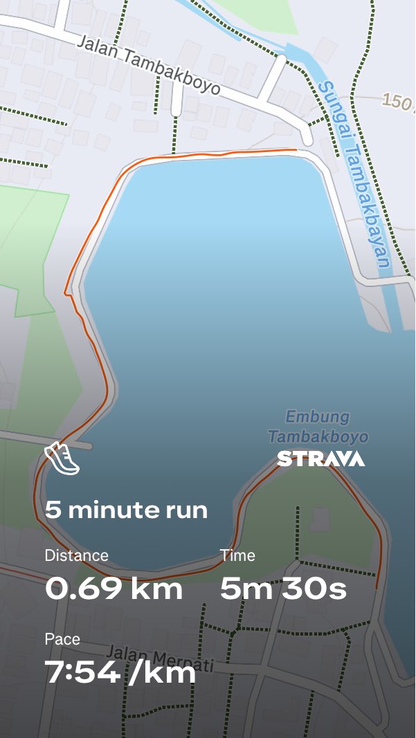 juvieaa's tweet photo. 5 minutes run, its a progress. https://t.co/KreFPtE2T0