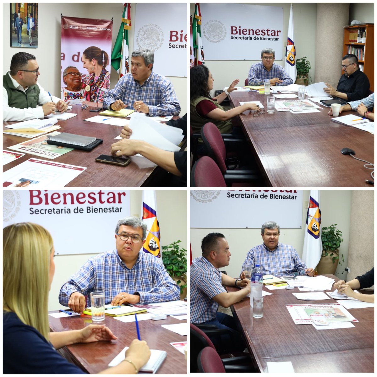 OctavioAlmada1's tweet photo. Este día nos reunimos con las y los responsables de las 9 regiones de Bienestar en Sonora para evaluar el avance de todos los programas y fortalecer el trabajo que realizamos en cada municipio.

Tenemos una encomienda clara de nuestra 🇲🇽 PresidentA @Claudiashein: trabajar con cercanía, honestidad y compromiso para que los Programas para el Bienestar lleguen de manera directa a quienes más los necesitan.

Seguimos coordinando esfuerzos, atendiendo pendientes y mejorando la operación en territorio, porque en el Gobierno de la Cuarta Transformación primero está el pueblo.

El poder solo tiene sentido cuando se pone al servicio de los demás. 🙌

#PorElBienDeTodosPrimeroLosPobres