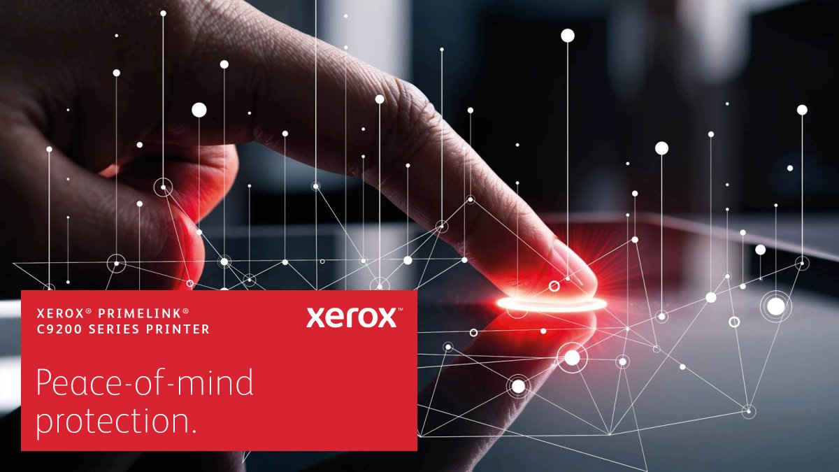 DavisJenna2024's tweet photo. Power your workgroups with protected workflows. The Xerox PrimeLink C9200 Series Printer combines advanced color tools and production-style controls with built-in security features to protect jobs, users, and the device  https://t.co/opBaaiU915 https://t.co/DkNdpse61J