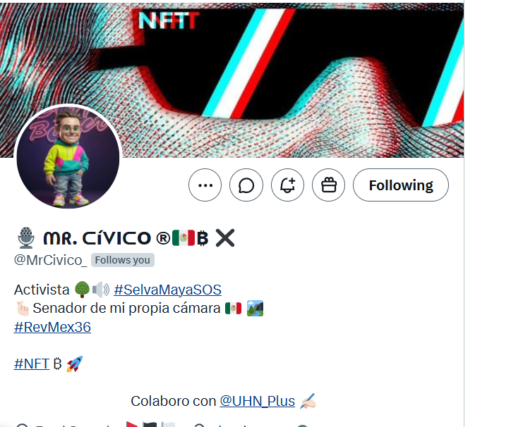 GhalebKrame's tweet photo. Por favor, recuerden seguir la nueva cuenta de MR. CÍVICO

➡️   @MrCivico_     ⬅️

Le hackearon la cuenta los del 🥜🥜🥜🥜 https://t.co/x85xHKF6K5