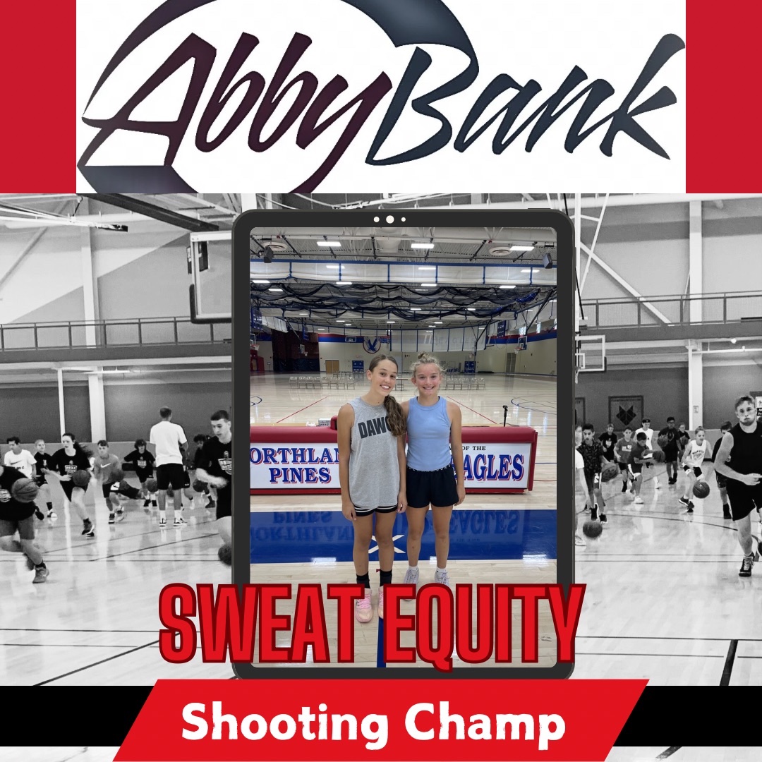 BrianButchHoops's tweet photo. Kendal from Lakeland &amp; Ava from Northland Pines are the @AbbyBank  shooting champs at 3 Lakes camp at Northland Pines!
#bankisopen💰 https://t.co/OpMaZILbsm