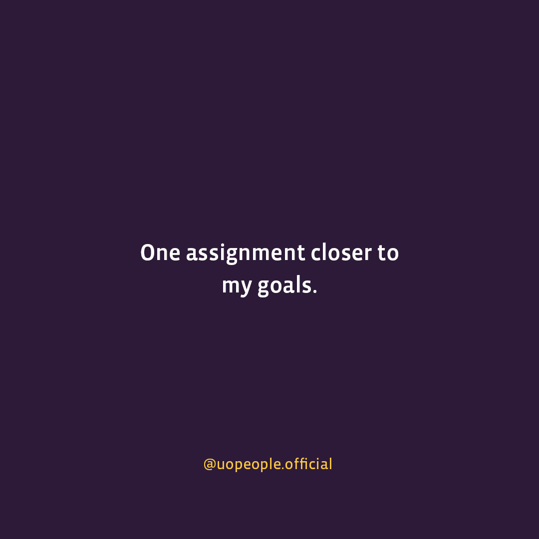 UoPeople's tweet photo. Small steps, big progress every day. ✨💜🌟 #UoPeople #MotivationMonday #Affirmations https://t.co/Fmec3DaUBH