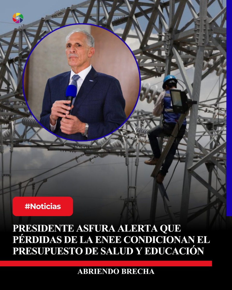 Abriendo_Brecha's tweet photo. #ABNoticias Presidente Asfura lanza advertencia por crisis financiera de la ENEE #AbriendoBrecha 

https://t.co/toRiQzJaon https://t.co/YyytsRNfi7