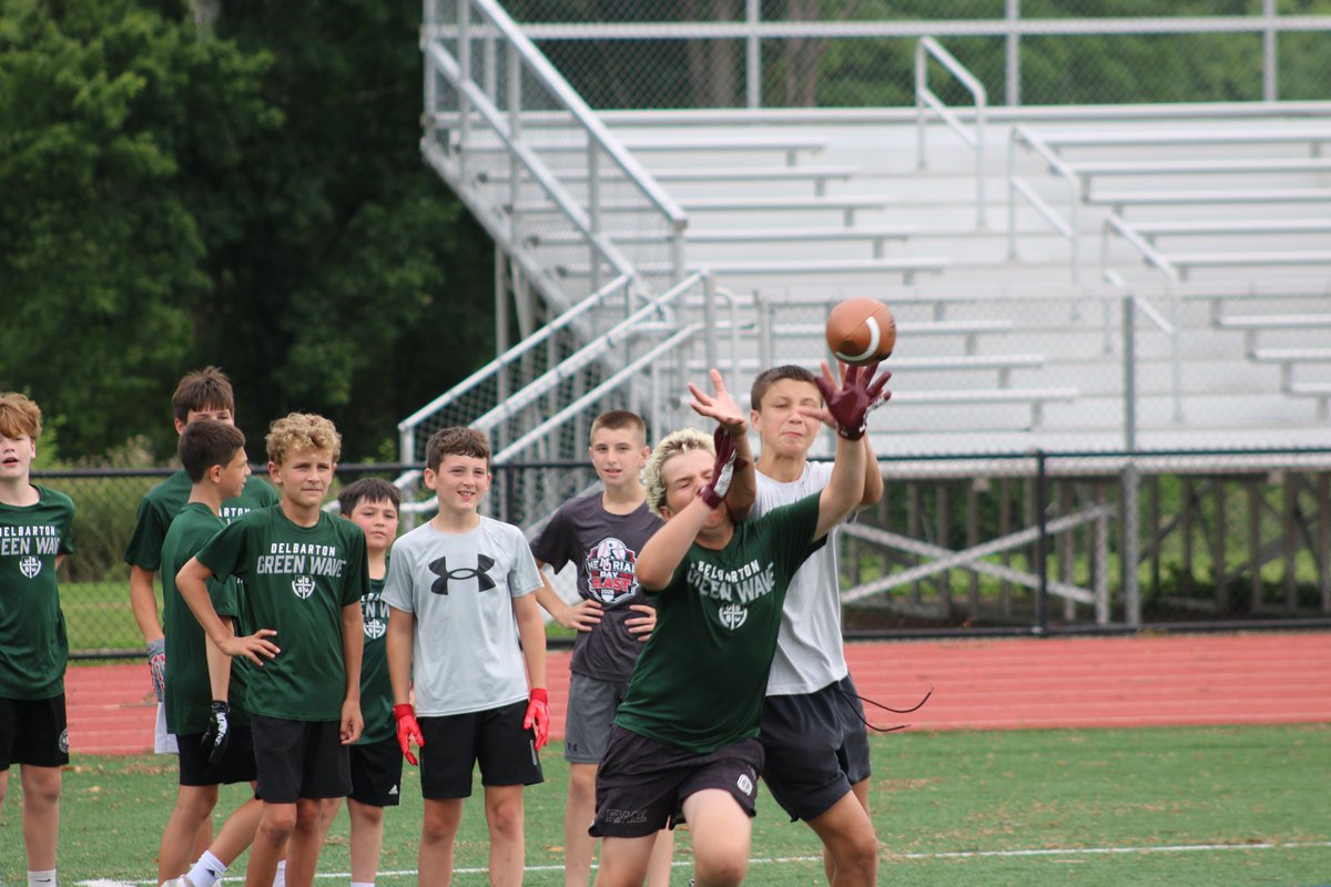 jamesvanorden19's tweet photo. Thank you to the Delbarton football staff and coaches for a great camp. I learned a lot, got better, and really enjoyed the week.

Being able to take a class there also helped me get a feel for what it would be like to go to Delbarton. Overall, it was a great experience.  @DelbartonFootball @Coach_Leo24 @_Coach_Chi
