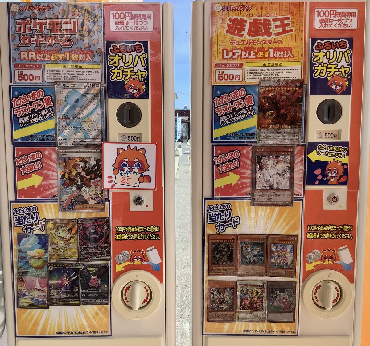 ガチャ残数報告🎊 ラストワンは早い者勝ちです！お求めの方はお急ぎ