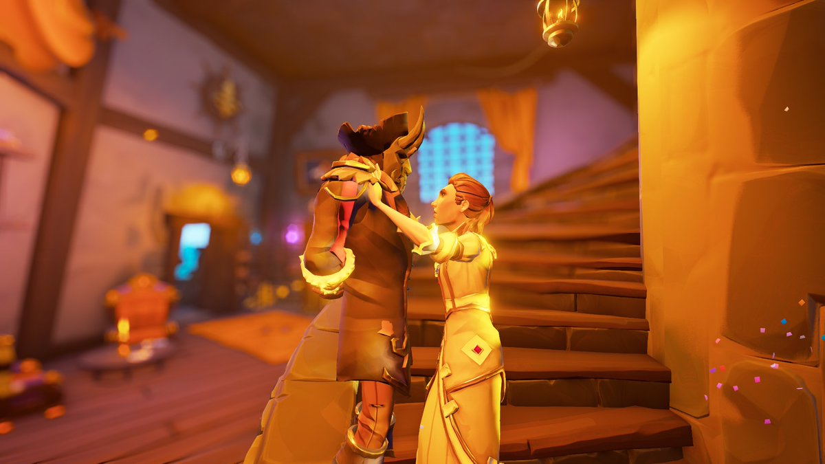 Origrn228's tweet photo. Beauty and the Beast.
Theme: Movie Moments  
#SotShot #SeaOfThieves
@SeaOfThieves https://t.co/g9hGbnQpRa