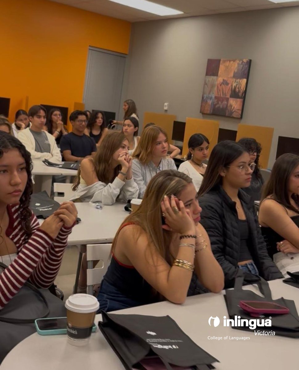 inlinguaVic's tweet photo. Welcome to inlingua Victoria #PrepaTec students! 🧡🌍
#StudyInCanada #SummerCamp #InlinguaVictoria #ExploreVictoria #learnenglish #english #victoriabc #canada #BritishColumbia #ESL #Travel #CampamentoDeVerano #TecdeMonterrey #ITESM #Mexico #Summer2026 #Summer #SummerCamp2026 https://t.co/YhmdNJ7Lpn