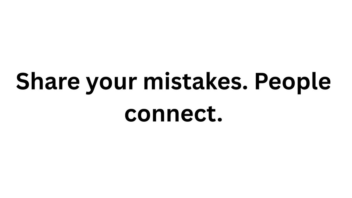 MktgWithM's tweet photo. Quick Win Friday:
Share one mistake you made and what you learned.
People connect with honesty.

#CreatorTips #MarketingLessons https://t.co/zwqm2RX8lI