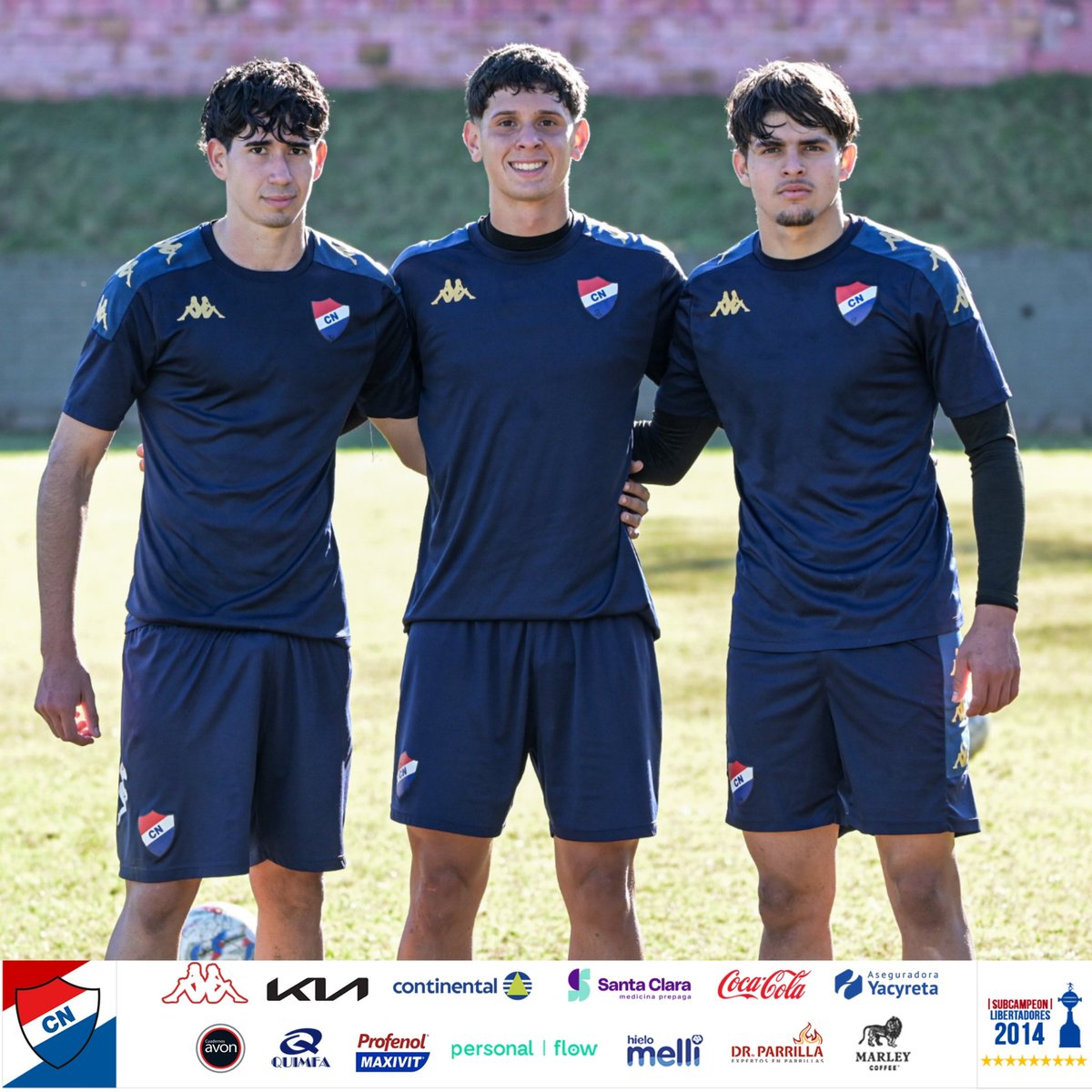 clubnacionalpy's tweet photo. ⚽️ Nuestros juveniles que trabajan con el plantel principal. 

📸 Los Canteranos: 

⚽ Derlis Caballero | Volante (18 años)

🛡️ Joaquin Mareco | Defensor (17 años)

⚡ Leandro Alfonso | Volante (17 años)

¡Con todo, muchachos! 👏🔥 https://t.co/kamNUBgiIk