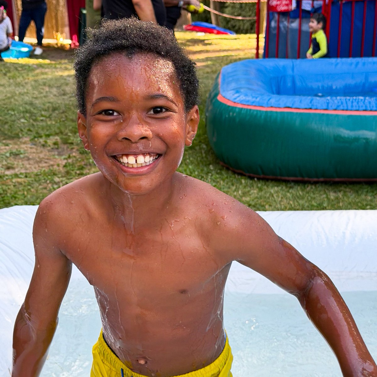 URM's tweet photo. Christmas is too meaningful to celebrate just once a year!

At Christmas in July, children and families from all three Union Rescue Mission locations came together for a day that felt truly special. It’s a winter wonderland in the middle of summer. There was real snow, sledding, games, food, toys, photos with Santa, and so many moments of laughter and connection.

It was more than just a fun day. It was a reminder of Emmanuel—God with us. With us in the hard moments, with us in the joyful ones, and always close by.

We’re so thankful for everyone who helped make this day possible. We couldn’t have done it without:

🎄 Roberts Home AV, our official event sponsor, for a generous $14,000 gift and 30 volunteers
🍽️ Patrick O’Neill and the Wienerschnitzel Wagon for providing meals for the entire Hope Gardens community
🎁 Jacque and Anthony Collier for hosting and sponsoring Christmas in July for Sequoia
📸 Party Treasures Photobooths for capturing so many joyful memories
🧸 Mattel, Baby2Baby, the Los Angeles Clippers, and Children’s Hunger Fund for toys and summer fun
🏖️ Ricon Wabtec for towels and Prevailing Ministry for pools
🥤 Valencia Hills Church for drinks
🍉 Food Forward for watermelons for our first annual watermelon-eating contest
💛 Ally Ibarra and Shawna Canavesio for leading volunteer check-in

Thank you for helping our families feel seen, cared for, and connected, and for creating meaningful memories together reminding us all that God is with us in every season.

#ChristmasInJuly #UnionRescueMission #EndingHomelessness #TheWayHome #Playitforward
