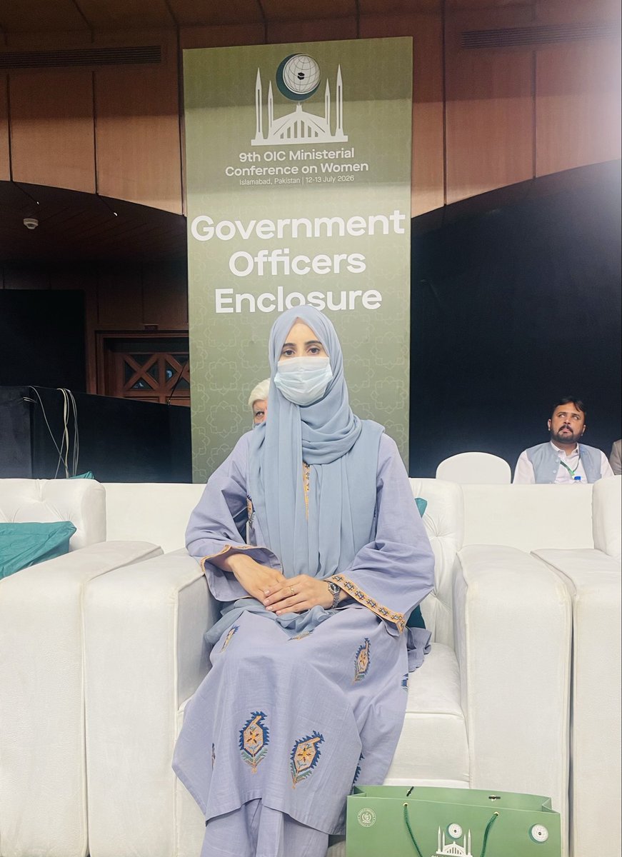 SRahimbaig's tweet photo. Honored to be part of the 9th OIC Ministerial Conference on Women hosted by Pakistan for the very first time under the leadership of Federal Minister for Human Rights Azam Nazeer Tarar.Bringing together representatives from 57 OIC member states
#OIC #MinisterialConferenceOnWomen https://t.co/bqjYZzOX3N