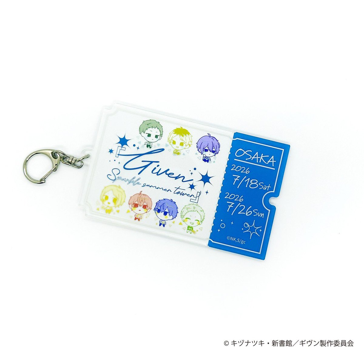 商品紹介】 【大阪限定】チケット風アクキー ¥990円 今回は大阪限定