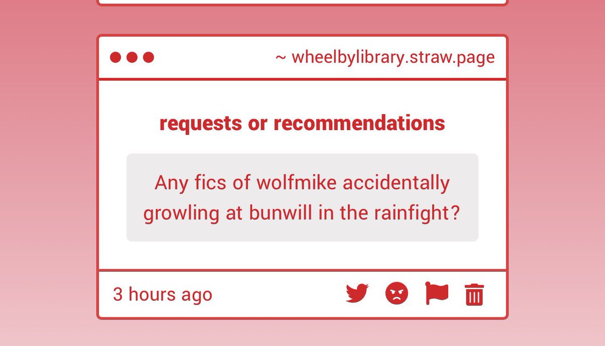 wheelbylibrary's tweet photo. not that i know of! https://t.co/vVpwLETpHX