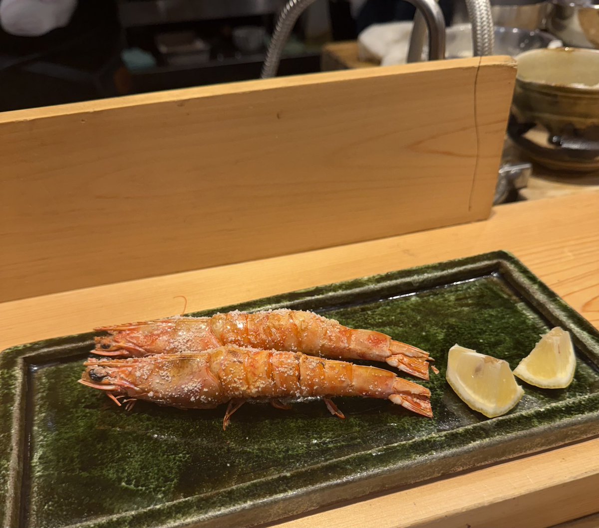 Miunaskiy's tweet photo. そういえば、のどぐろの塩焼きと車海老ですよ推しの人。

ワンマンライブお疲れ様でした会を勝手に開く。

#神凪みふゆ
#みふゆとみるふゆ https://t.co/EGaI5X2gqq