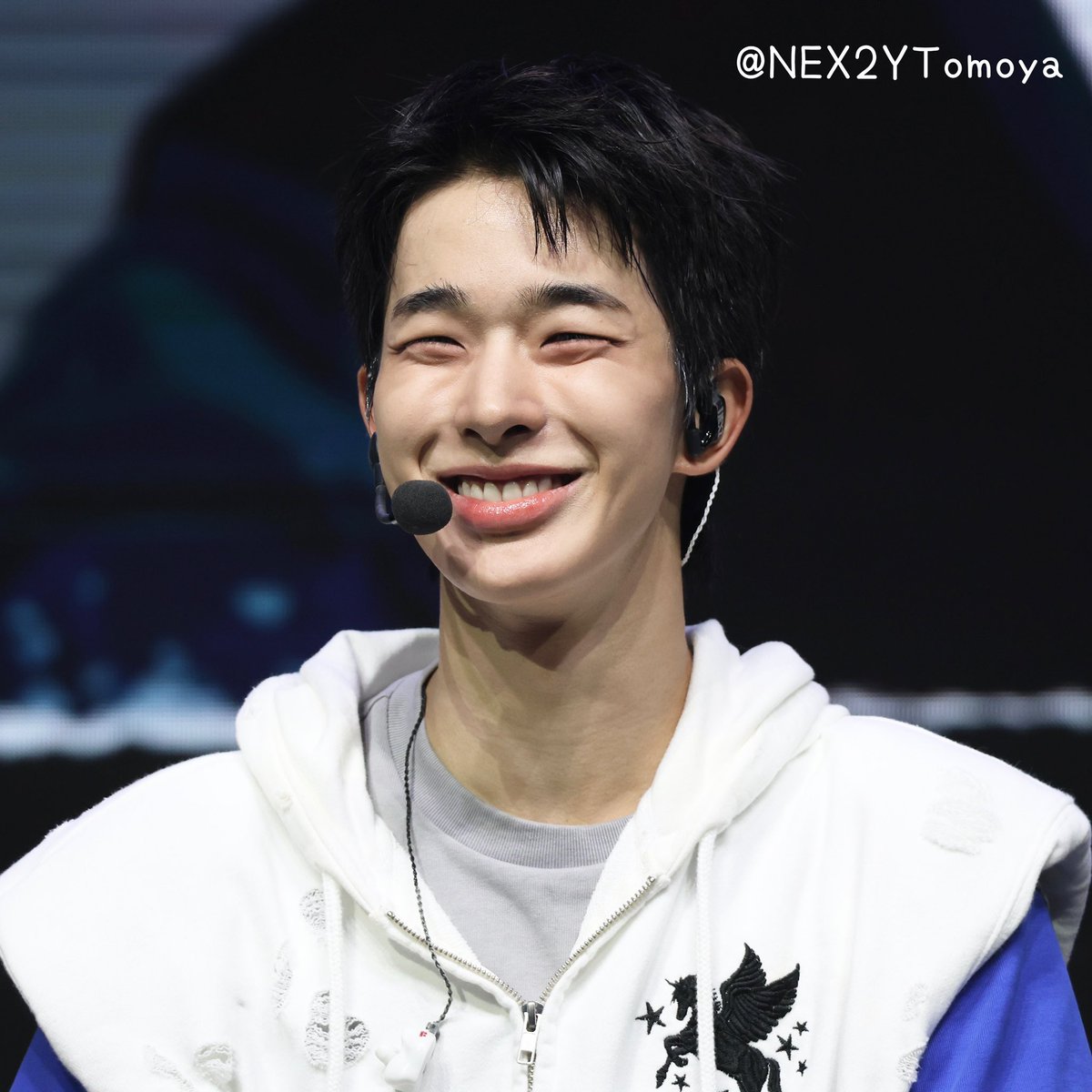 TOMOYA トモヤ缶バッジ NEXZ ネクスジshowcase 260712 NEXZ Showcase in Singapore Tomoya His smile makes NEX2Y