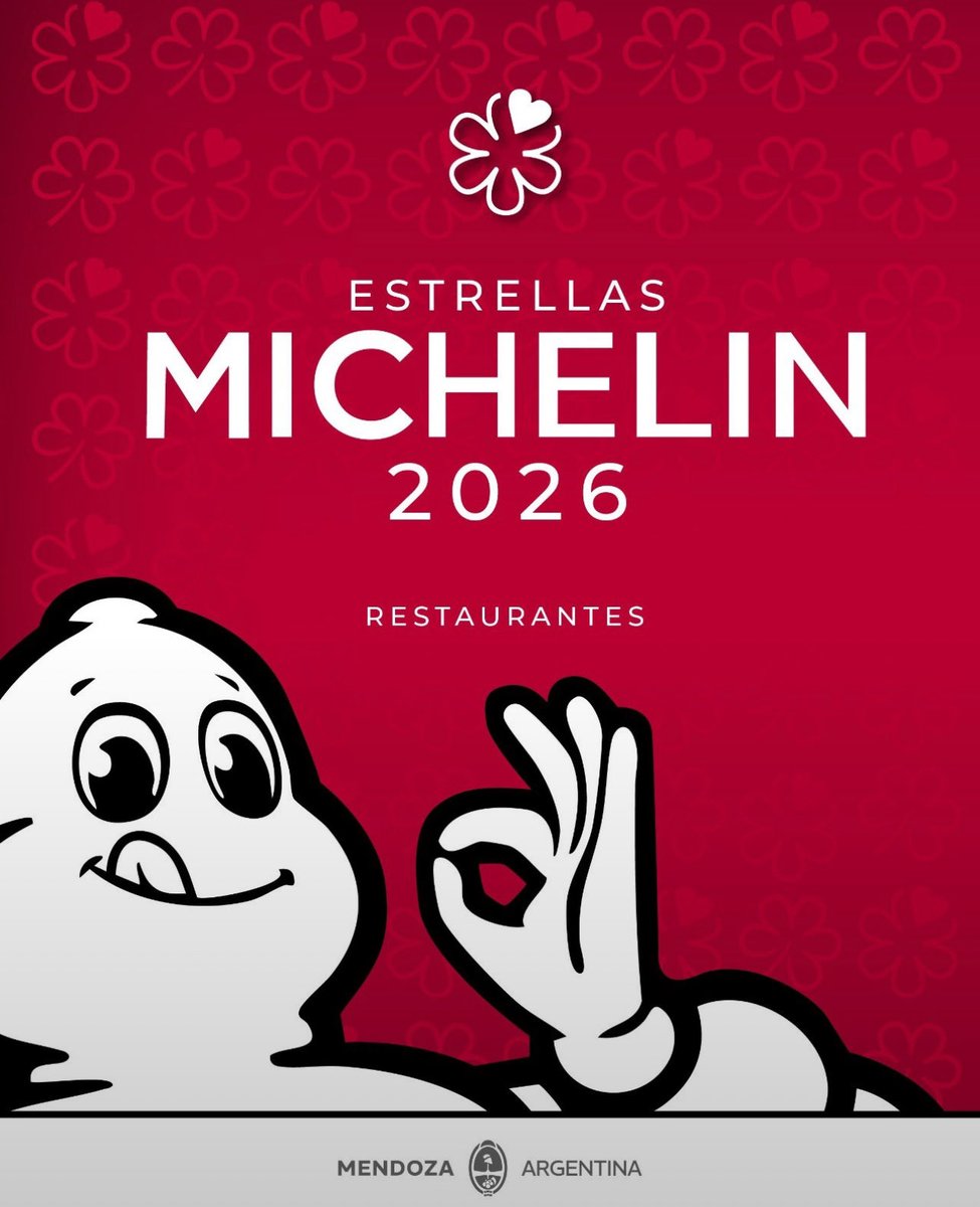 FerSabadin's tweet photo. La excelencia mendocina vuelve a ser reconocida a nivel internacional.
Los nuevos reconocimientos de la Guía Michelin 2026 consolidan a Mendoza como un destino gastronómico de clase mundial.
Orgullosa de mi provincia. 🇦🇷🍷 
@MendozaGobierno 
@GabrielaVTesta https://t.co/D8XXVaF31e