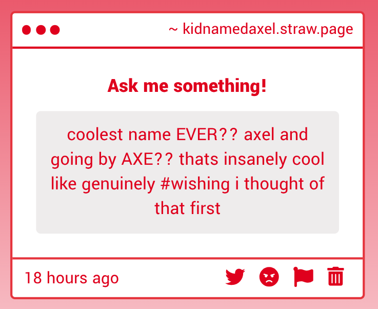 Axe tweet media