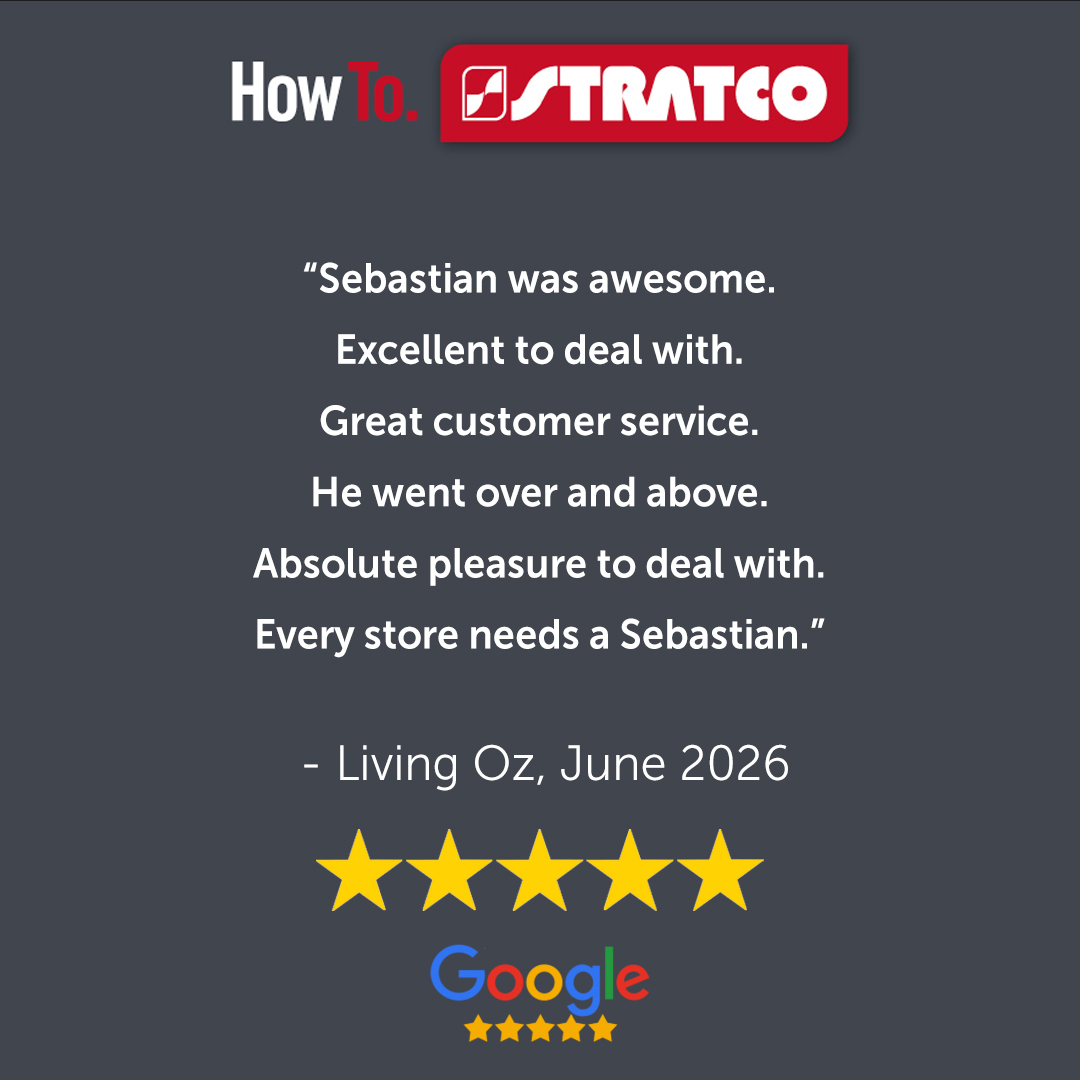 StratcoAU's tweet photo. ⭐ Testimonial Tuesday ⭐
Well done Sebastian from our Malaga store for supporting customers and ensuring their Stratco experience is to a high standard! 👏
🤝 Have feedback for our team?
🔗 Let us know https://t.co/QWcPc4LVEJ
#Stratco #HowTo #OutdoorLiving #Malaga https://t.co/Qj3Z95G1j4