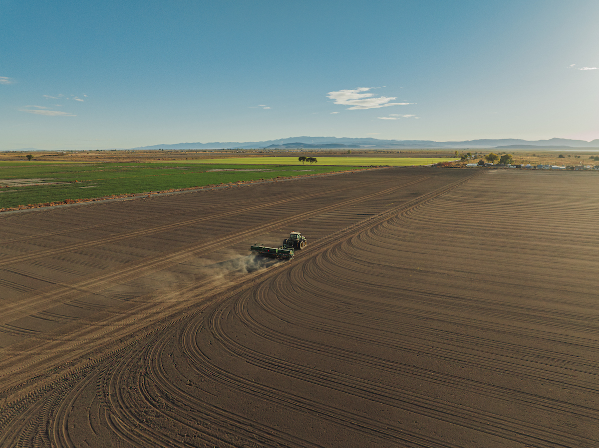 freyranch's tweet photo. Before the mash and before the bottles, there's a tractor and a field that needs working. 🚜 It might be the least glamorous part of making whiskey, but it's probably the most important (and Colby's favorite!) 
Cheers, Ashley 🥃 https://t.co/26sSIxGn80
