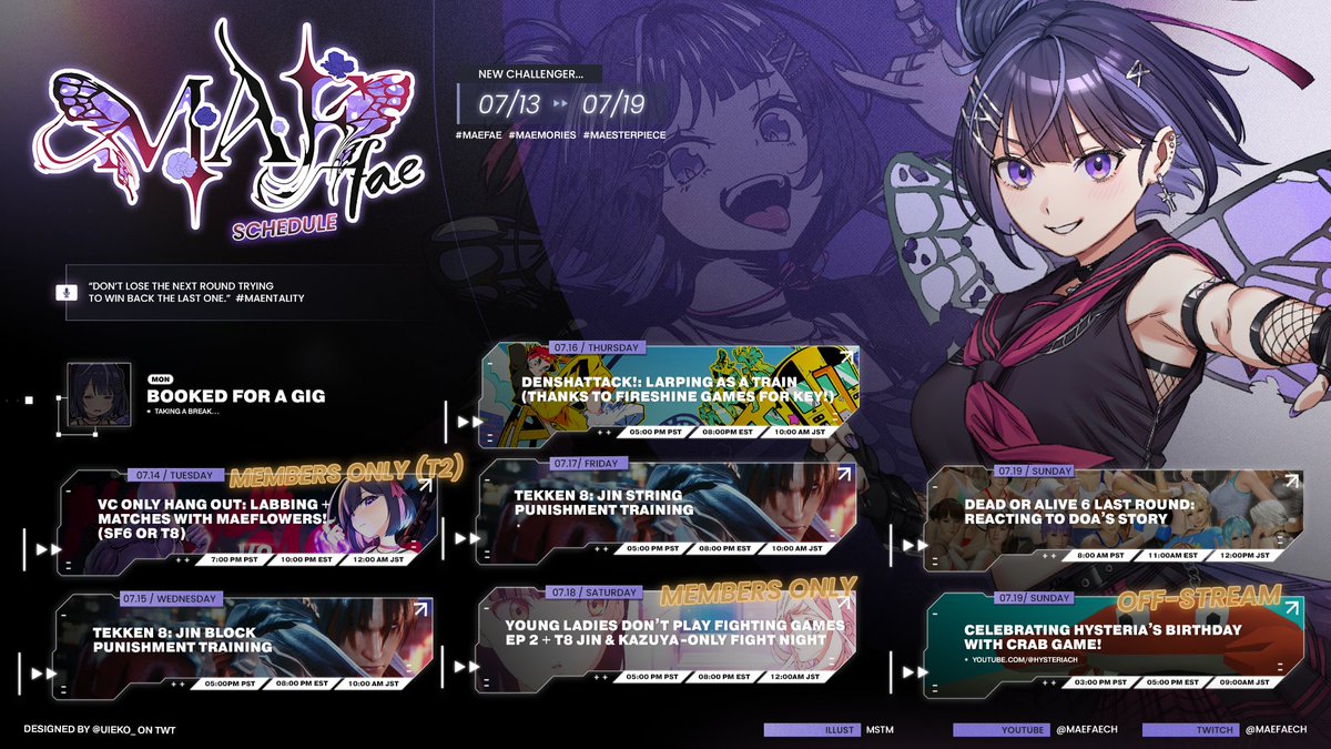 MaeFae⚡🌸【Aegis-Link】 tweet media