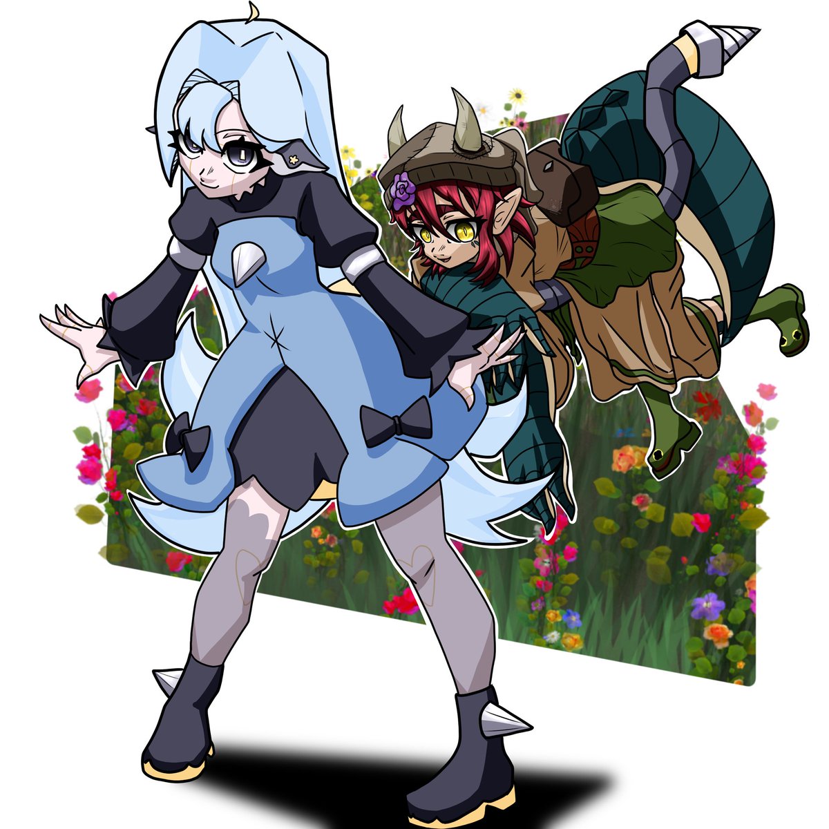 Art3Onyx's tweet photo. #artfight2026 week two!

Attacks on @gemsartv @Loiswolf99 u/Quixowltic https://t.co/gUbojasODr