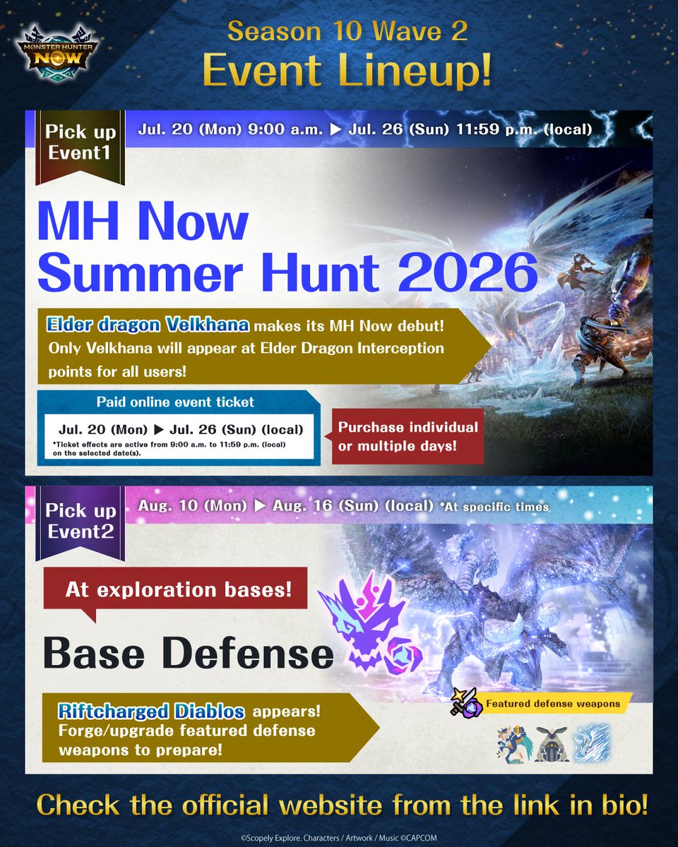 Monster Hunter Now tweet media