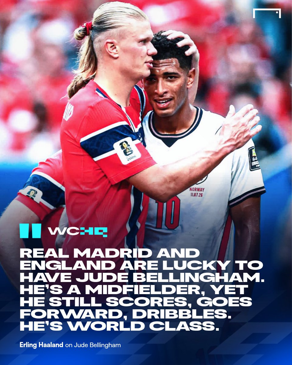 goal's tweet photo. Game recognizes game 🇳🇴🤝🏴󠁧󠁢󠁥󠁮󠁧󠁿 

Read more 🔗 https://t.co/J1vPWIqysl https://t.co/ELMrO8YOc2