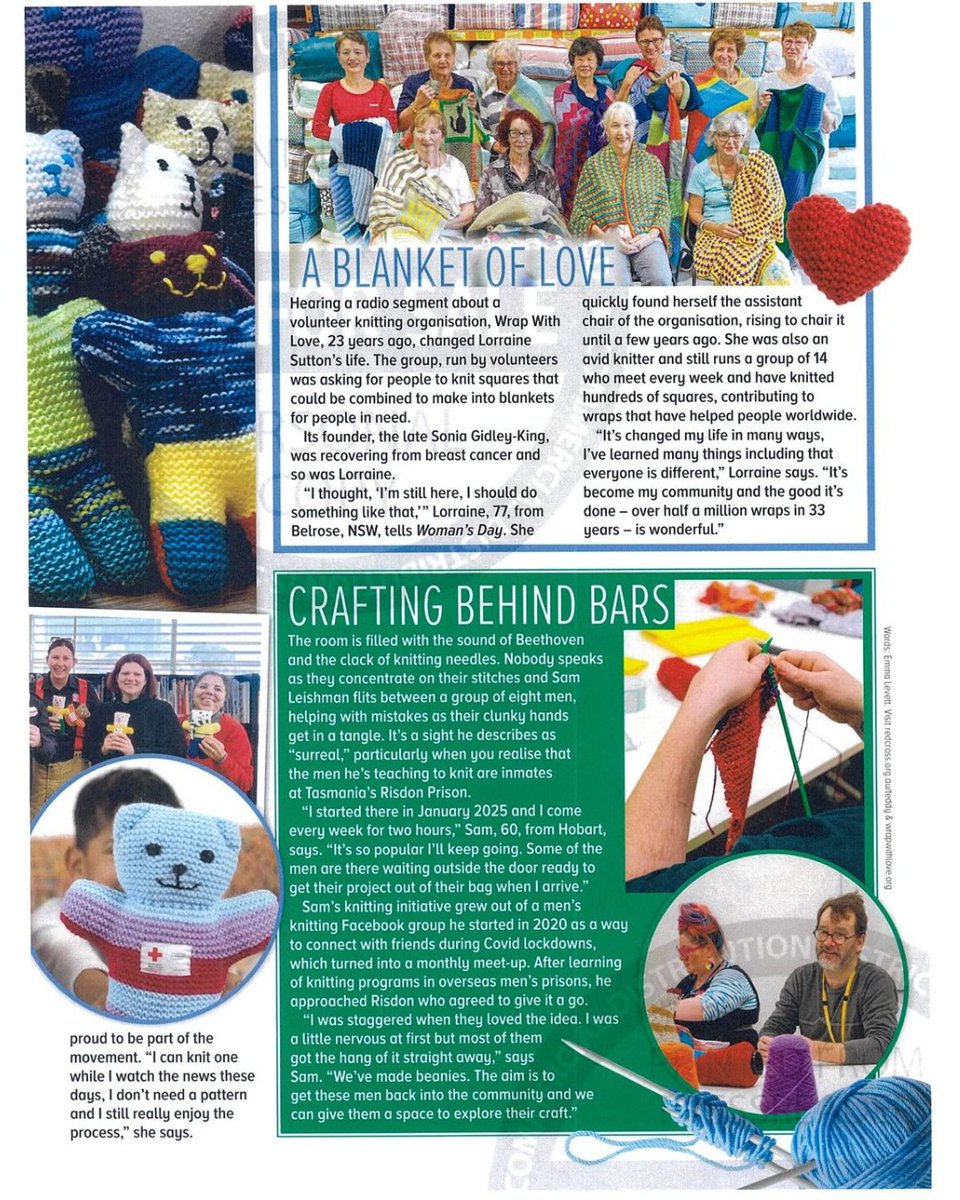 FCOpenLibraries's tweet photo. Our incredible crochet and knitting group have been featured in @WomansDay magazine, discussing all things knitting and trauma teddies related! 🧸🥰

To join our upcoming crochet and knitting sessions, visit: https://t.co/fiPmjHRxbs

#crochetandknitting #traumateddies #FCOL https://t.co/64BIMvN2j0