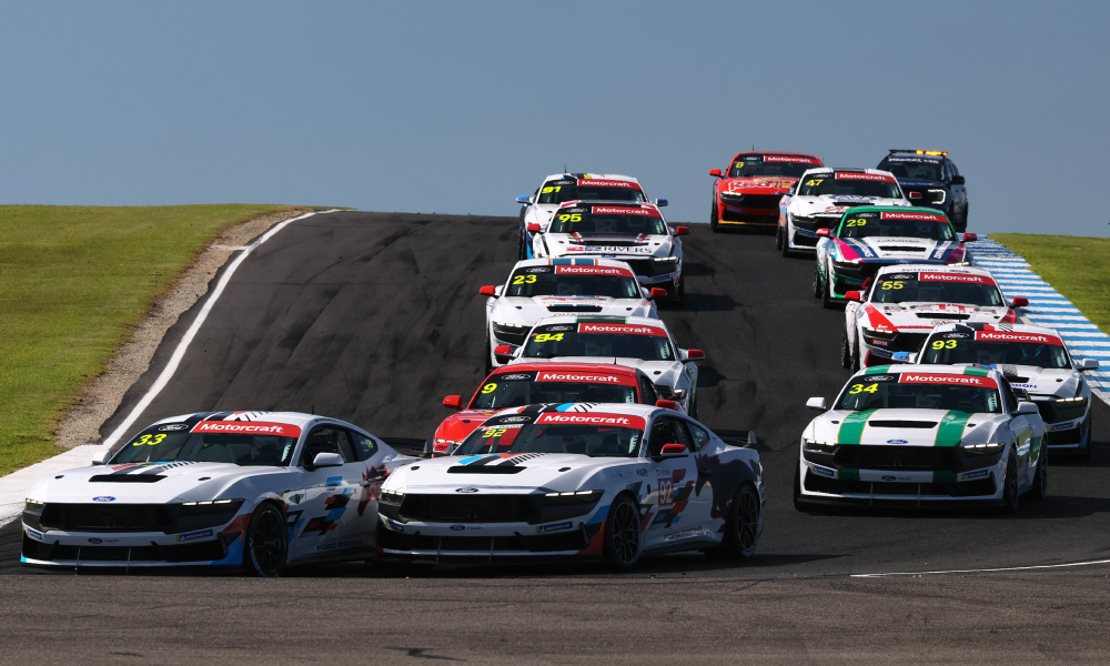sportscar365's tweet photo. 📰 NEWS: Motorcraft Mustang Cup Australia has released a provisional 2027 schedule that includes a first visit to Bathurst.

➡️ https://t.co/AdwJqbeRs7 https://t.co/iBSJOydxsq