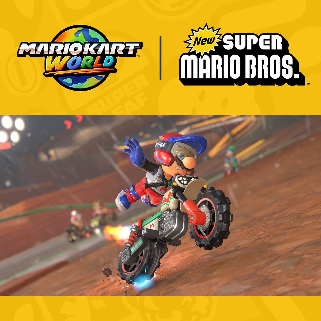 Ninmusicupdate's tweet photo. Mario Kart World’s Free roam tracks related to New Super Mario Bros (DS, Wii and U) Maker and Paint have been released on the Nintendo Music app.

#Nintendomusic #nintendoswitchonline https://t.co/GUYgj4OG9w