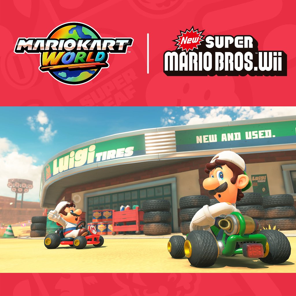 Ninmusicupdate's tweet photo. Mario Kart World’s Free roam tracks related to New Super Mario Bros (DS, Wii and U) Maker and Paint have been released on the Nintendo Music app.

#Nintendomusic #nintendoswitchonline https://t.co/GUYgj4OG9w