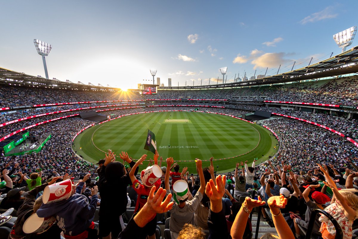MCG's tweet photo. BBL|16 locked in! 🔒

We'll host 6️⃣ matches at the 'G across the summer.

Read more 🏏 https://t.co/nfjxvIwBnj https://t.co/D7N83GR2YH