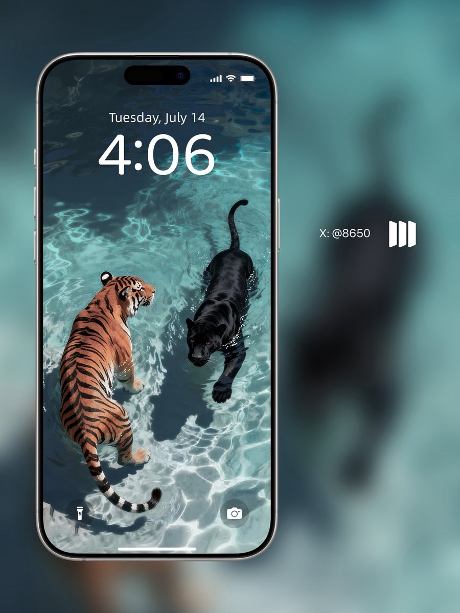 8650's tweet photo. New Wallpaper - #003
Tigers 🐅 https://t.co/HRgwvhivyC