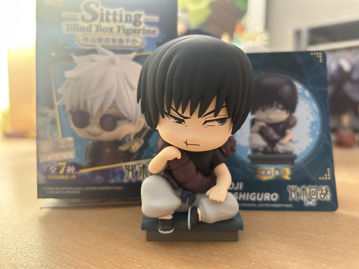 novaclone245's tweet photo. Guys… this is such a cute Toji figure… https://t.co/owys57rXzp