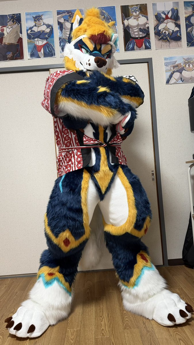 yasunavix's tweet photo. 夏だ!お祭りだ!
#Navix🐺 の法被姿本当にかっこいい…
似合いすぎ😘 https://t.co/wbrcVTzG8o